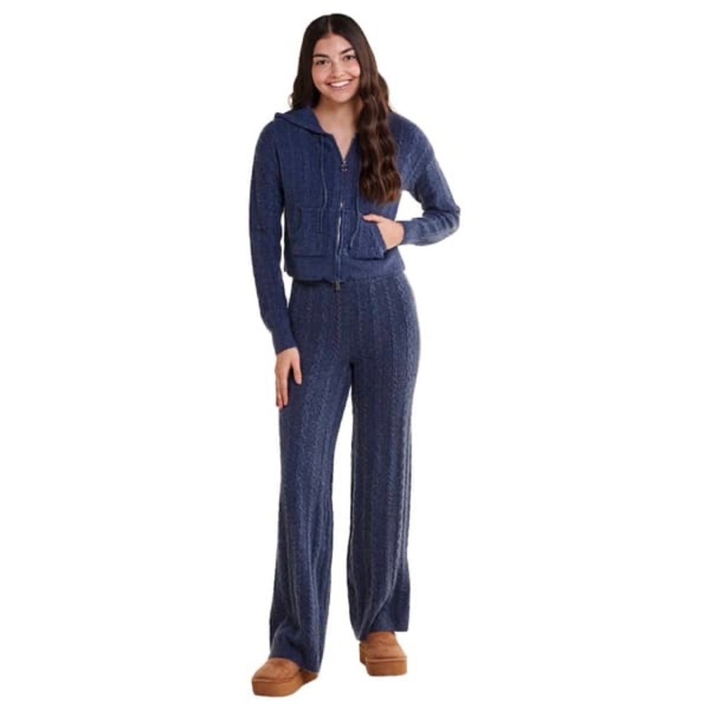 Pink Rose Dusty Indigo Sweatsuit